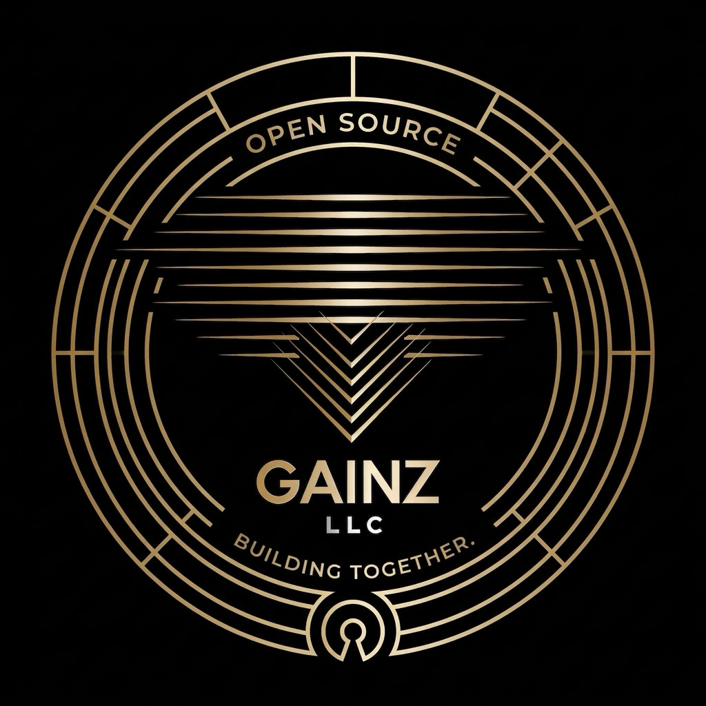 GAINZ LLC Logo - Open Source